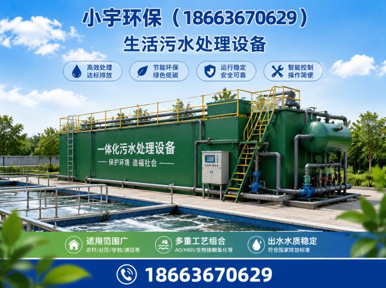 青州市医疗污水处理设备展示图